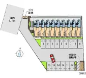 ★手数料０円★栃木市城内町２丁目　月極駐車場（LP）